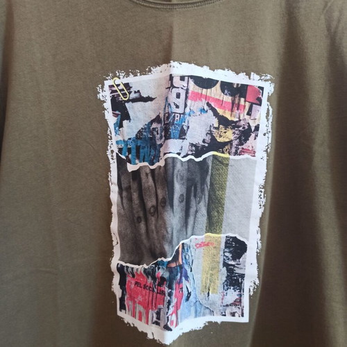 BodyTalk men's t-shirt khaki large like new