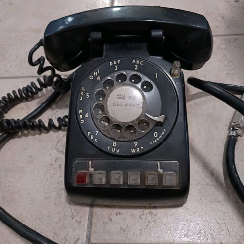 Collectible telephone used, rare antique 1940-1969