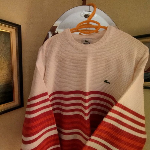 Lacoste men's sweater XL 100% cotton like new