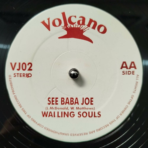 Wailing Souls Up Front vinyl record used, reggae
