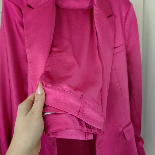Fuchsia suit set About You new, size 38