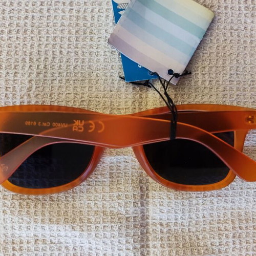 Solo-Solis NDL6189 sunglasses new, orange transparent frame