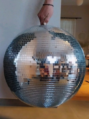 Ντισκομπάλα αυθεντική 80's 50εκ σαν καινούργια