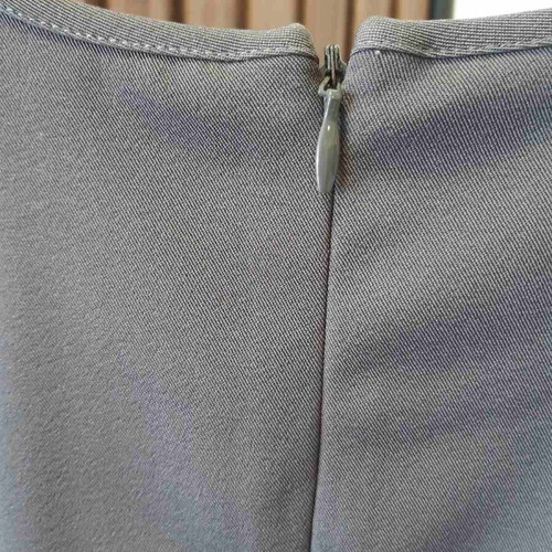 Short dress, gray, compact material, bought in Italy