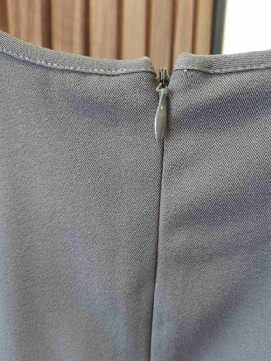 Short dress, gray, compact material, bought in Italy