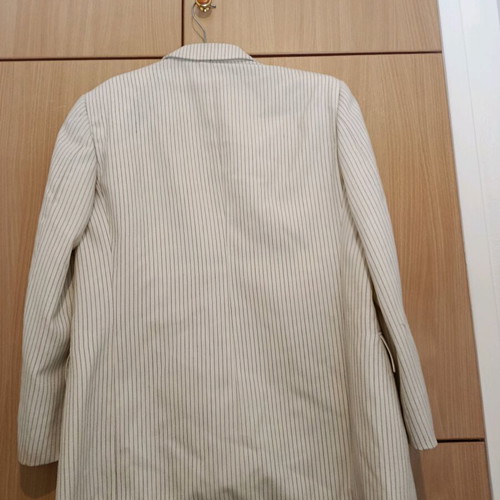 Men's jacket used, size M, striped