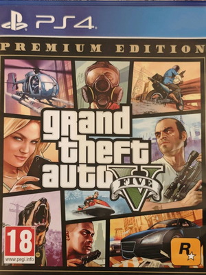 GTA 5 Premium Edition PS4 Game like new