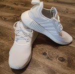 Adidas NMD R1 men's sports shoes, white, size 44