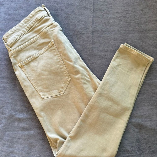 Zara Man beige slim fit jeans used, size L W34