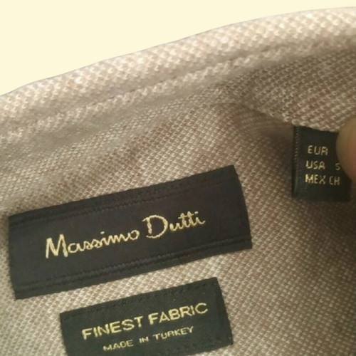 Massimo Dutti winter shirt size S refurbished beige