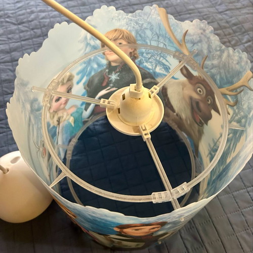 Frozen pendant light used with E27 socket