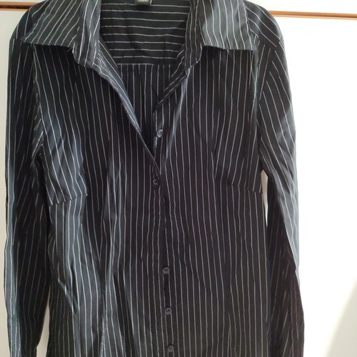 H&M Women's Black Shirt Like New, Slim Fit, XS