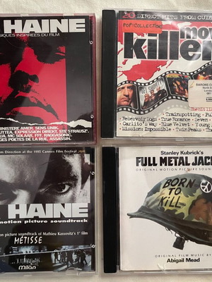 Movie Soundtracks CDs like new, cult movie pack
