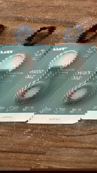 2 бр. МПРЕЛОК LAUT HEUX СИЛИКОН ЗА APPLE AIRTAG - САЛВИЯ ЗЕЛЕН