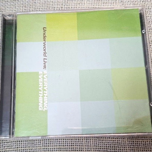 Underworld Everything, Everything (Underworld Live) CD, electronic
