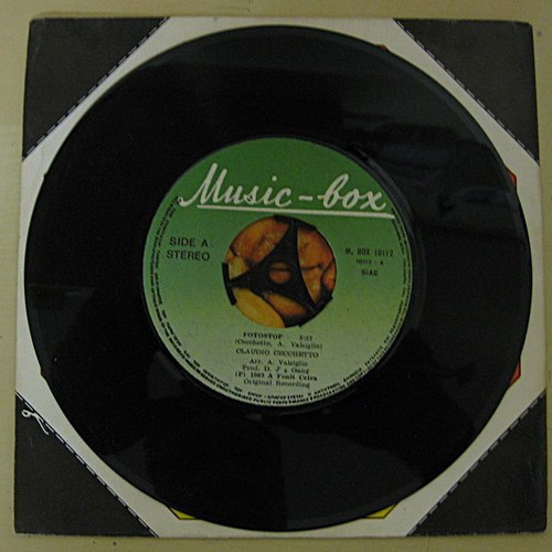 Claudio Cecchetto e la Dee Jay's Gang Fotostop 7" single like new, pop