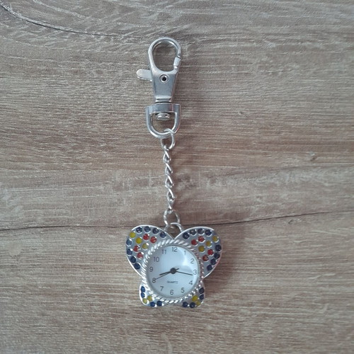 Keychain watch new, 10 cm length, repairable