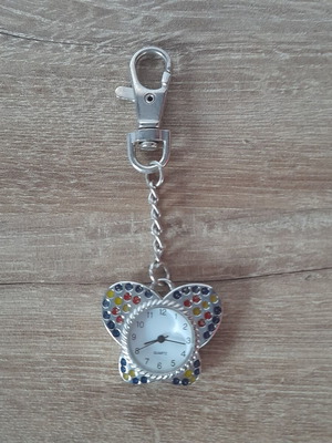 Keychain watch new, 10 cm length, repairable