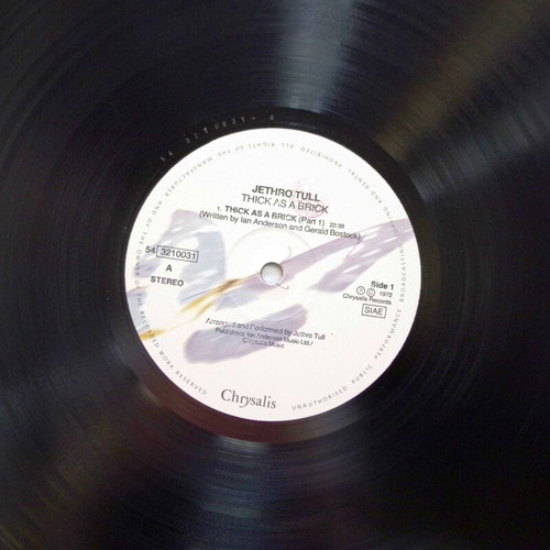 Jethro Tull Thick As A Brick vinyl new, rock