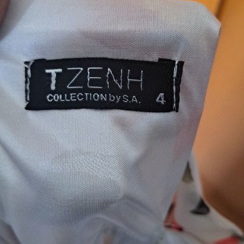 Dress ΤΖΈΝΗ long airy with wrap chest, like new, size XXL