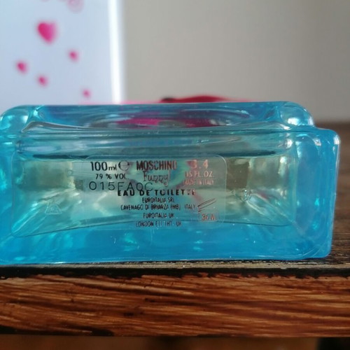Moschino Funny Eau de Toilette 100ml used, summer fresh, 5ml missing