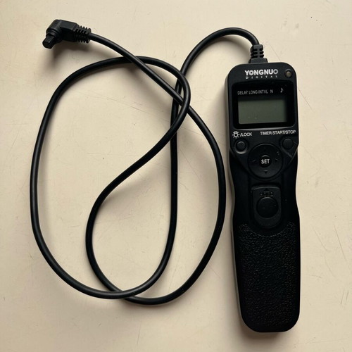 Yongnuo MC-36b Intervalometer like new, digital with 3-pin connection