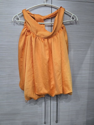 Zara women's blouse like new, orange, size S