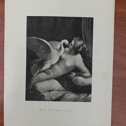 Collectible engravings used, set of 5 pieces
