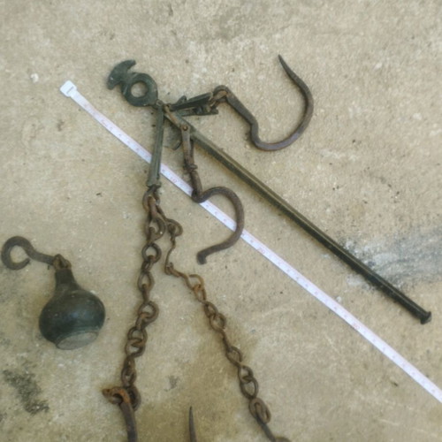 Large antique kantari used