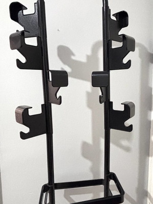 Manade Black Coat Rack with Umbrella Holder like new