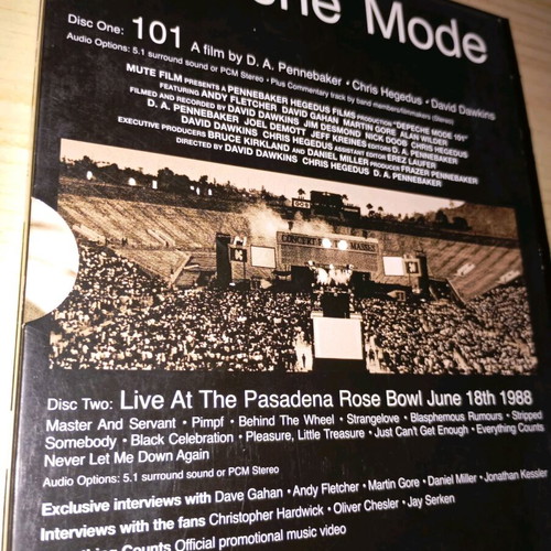 depeche mode 101 box set Depeche Mode – 101 – Box Set (Limited Edition): Blu-ray, 2 x DVD, 2 x CD,  2021 [r21224290]