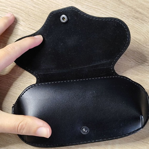 Carrera glasses case used, black