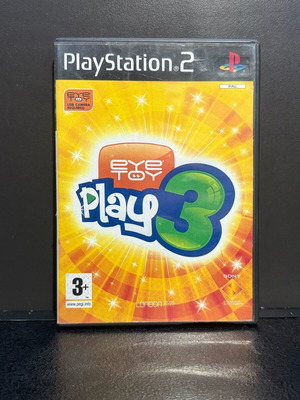 Eyetoy Play 3 game for PlayStation 2 used