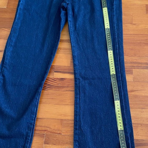 Zara medium jeans with gold buttons used