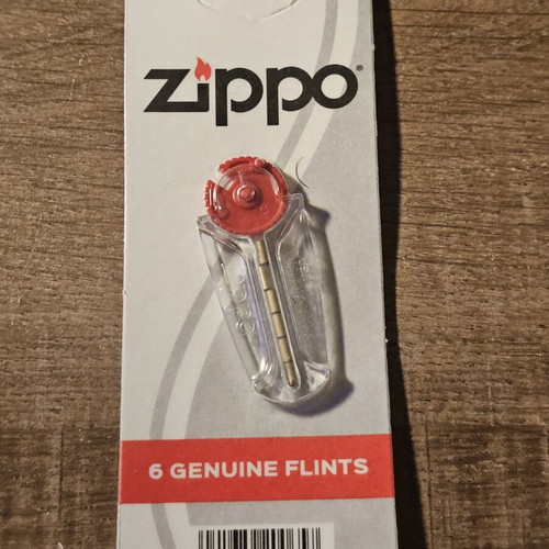 Zippo lighter fluid, flints, cotton and wick set