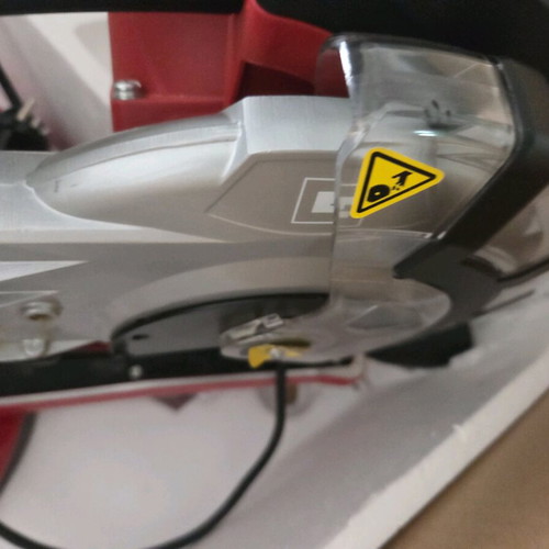 Einhell TC-SM 2131/1 Dual Sliding Mitre Saw 1500W like new, laser guide