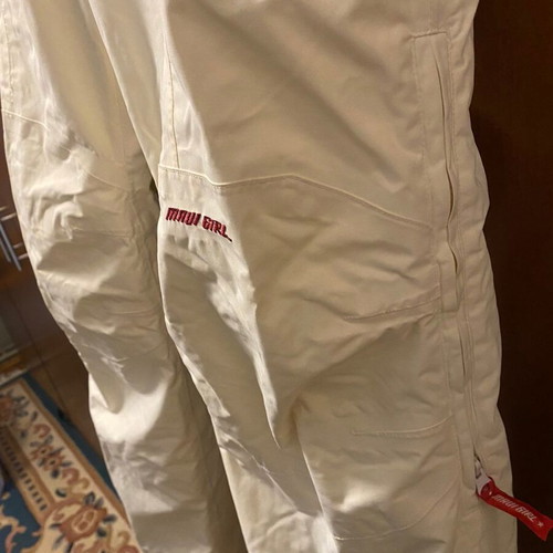 Maui Girl ski pants new, size Large, white