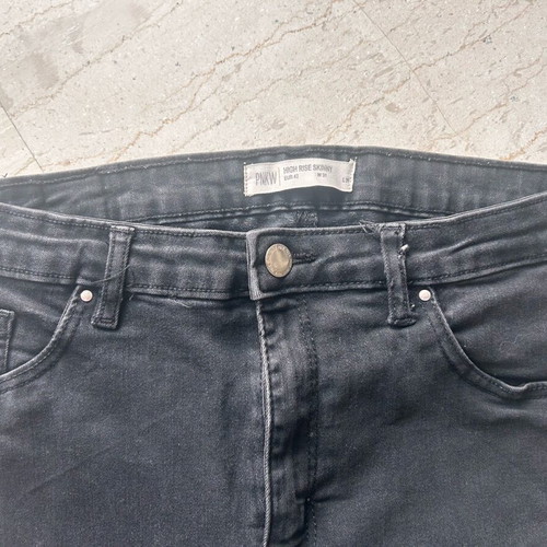 Pull&Bear High Rise Skinny Jean black, like new, size M
