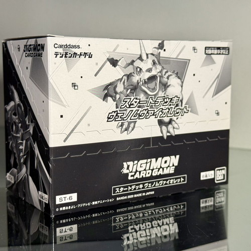 Digimon Card Game Box 6 Starter Deck Venomous Violet ST-6 new
