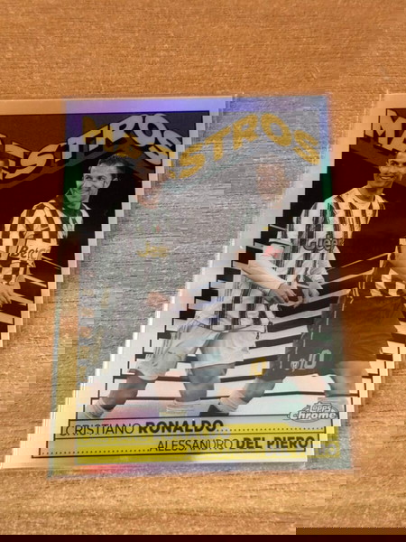 2022-23 Topps Chrome Juventus Cr7 Ronaldo Del Piero