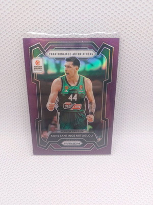 2023-24 Euroleague Prizm Mitoglou purple σαν καινούργιο