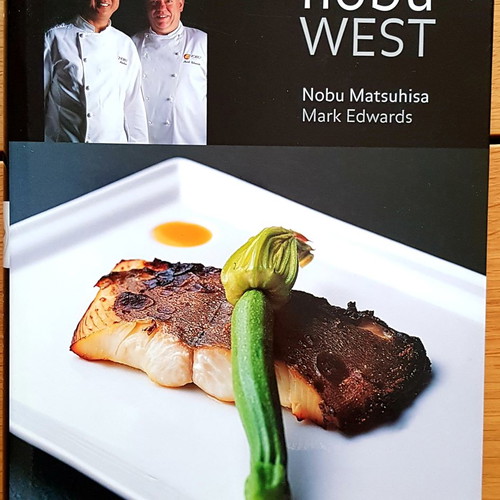 Nobu West cookbook used by Nobu Matsuhisa and Mark Edwards
