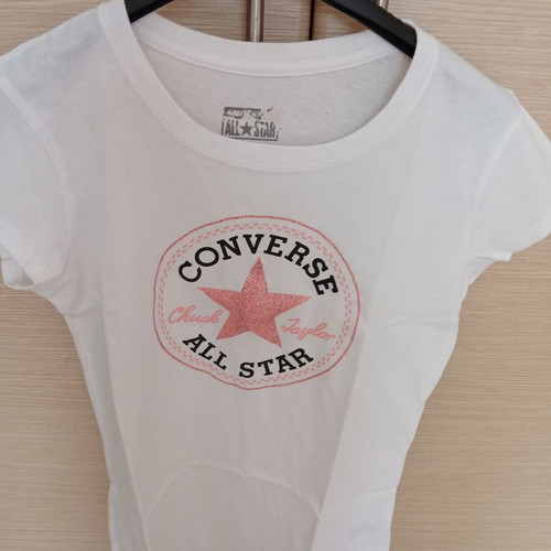 Converse t-shirt used, size XS, white