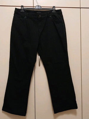Biaggini Sandra 2XL black cotton jeans like new