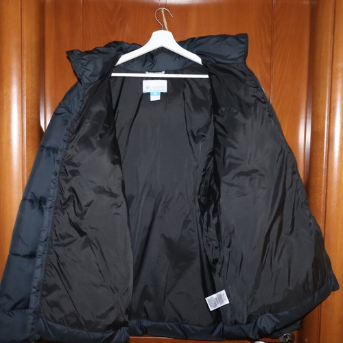 Columbia puffer jacket black XL like new