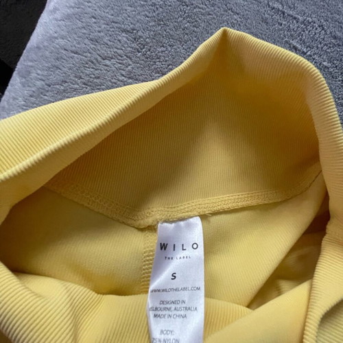 WILO sports set size S new, yellow