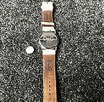  Αυιεντικό D&G ρολόι χειρός λευκό δερματινο λουράκι