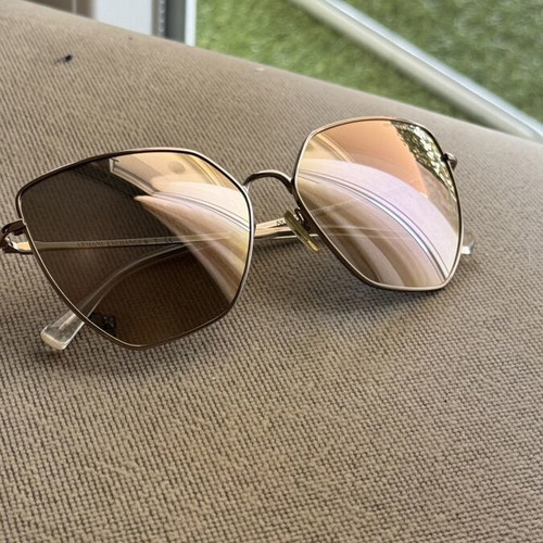 AX Armani Exchange rose gold sunglasses for women