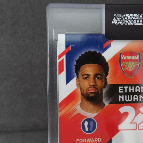 Topps Total Football 2025-26 Ethan Nwaneri Arsenal FC Vibrant Velocity 1/5 new