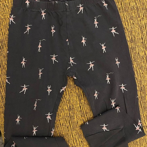 Zara kids leggings black like new, size 116 cm